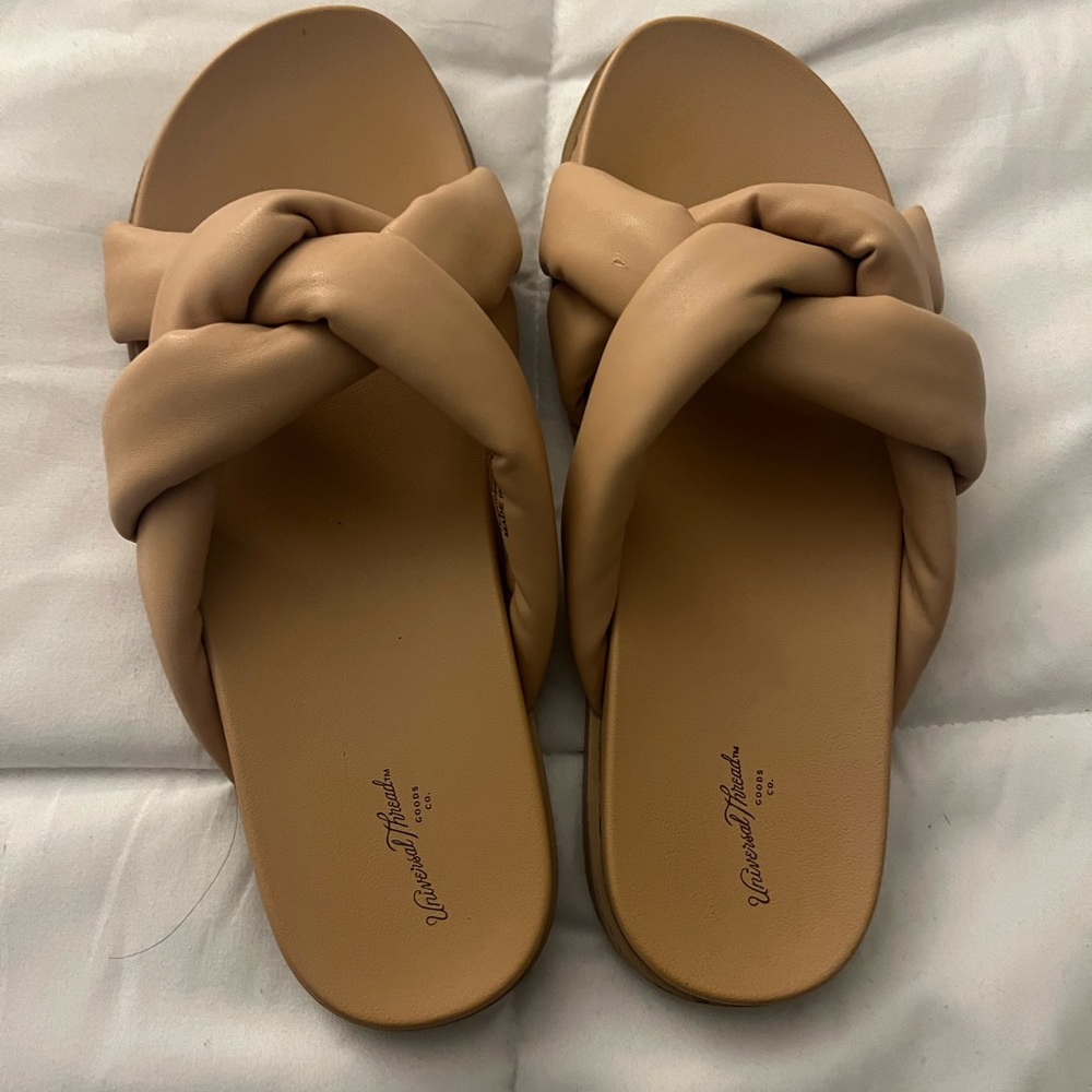 Cute target slip on sandal